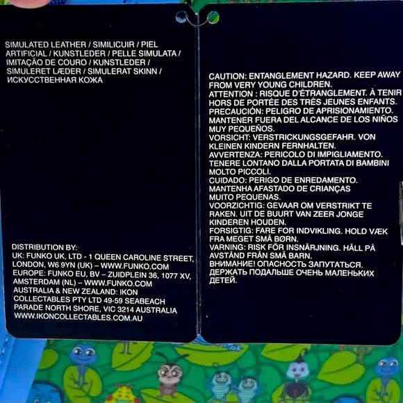 LOUNGEFLY DISNEY PIXAR A BUG'S LIFE - COLLAGE MINI BACKPACK NWT - Picture 11 of 13